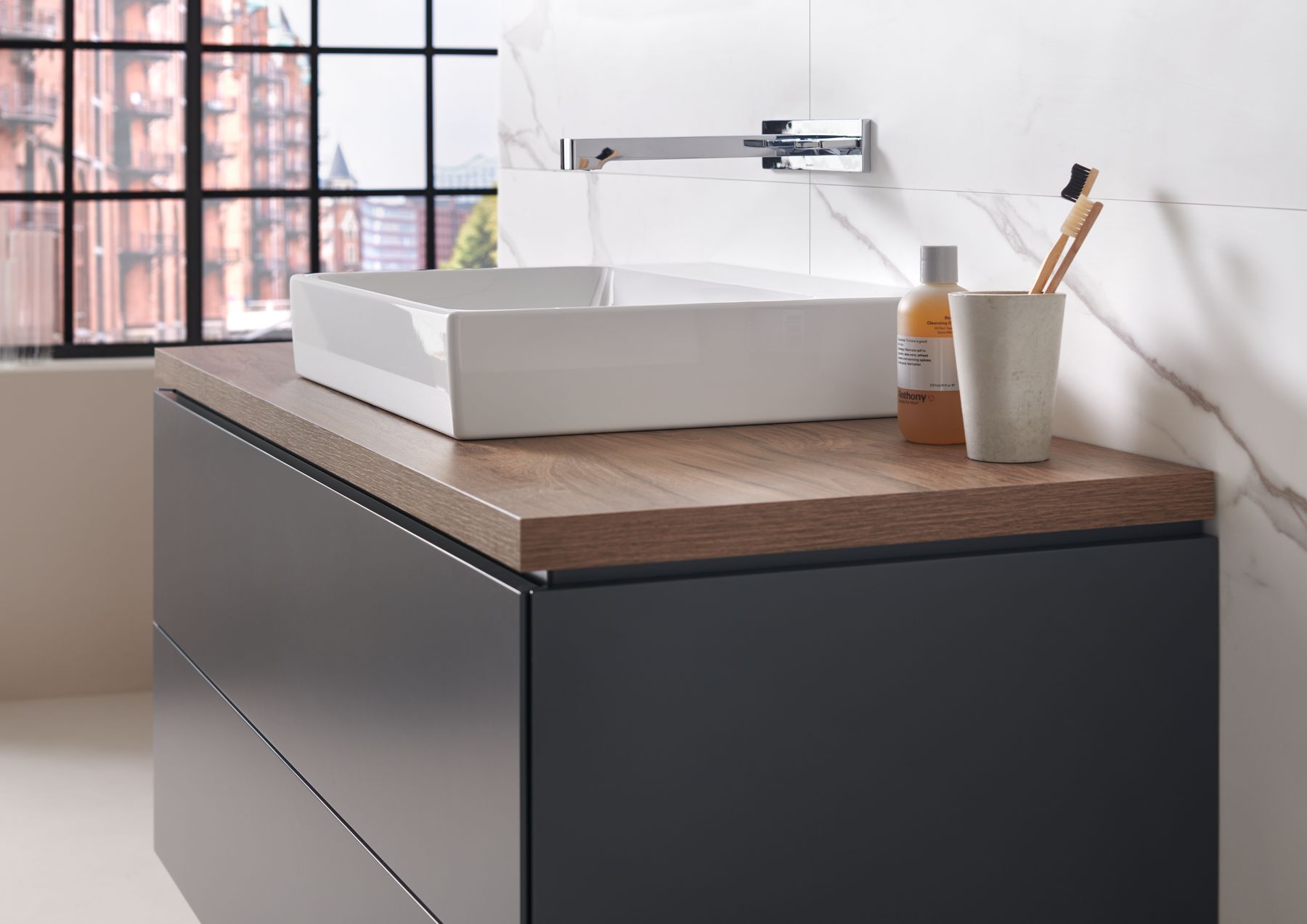 Meccanismo Scarico Geberit Serie 240 - Doppia Scarica Per Wc - Foto 3